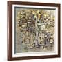 Mondrian: Composition, 1913-Piet Mondrian-Framed Giclee Print