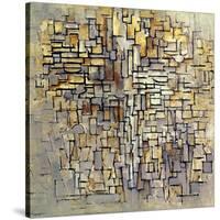 Mondrian: Composition, 1913-Piet Mondrian-Stretched Canvas