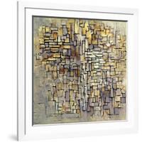 Mondrian: Composition, 1913-Piet Mondrian-Framed Giclee Print