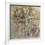 Mondrian: Composition, 1913-Piet Mondrian-Framed Giclee Print