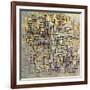 Mondrian: Composition, 1913-Piet Mondrian-Framed Giclee Print