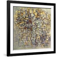 Mondrian: Composition, 1913-Piet Mondrian-Framed Giclee Print