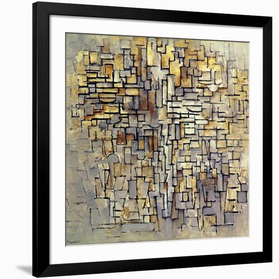 Mondrian: Composition, 1913-Piet Mondrian-Framed Giclee Print