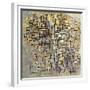 Mondrian: Composition, 1913-Piet Mondrian-Framed Giclee Print