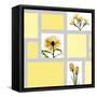 Mondrian Flowers 2-Albert Koetsier-Framed Stretched Canvas