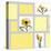 Mondrian Flowers 2-Albert Koetsier-Stretched Canvas