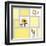 Mondrian Flowers 2-Albert Koetsier-Framed Art Print