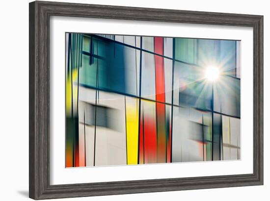 Mondrian in the Sun-Ursula Abresch-Framed Photographic Print