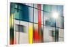 Mondrian in the Sun-Ursula Abresch-Framed Photographic Print