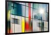 Mondrian in the Sun-Ursula Abresch-Framed Photographic Print