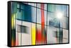 Mondrian in the Sun-Ursula Abresch-Framed Stretched Canvas