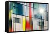 Mondrian in the Sun-Ursula Abresch-Framed Stretched Canvas