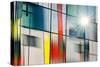 Mondrian in the Sun-Ursula Abresch-Stretched Canvas