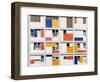 Mondrian Moment-Hayk Shalunts-Framed Photographic Print