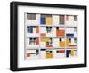 Mondrian Moment-Hayk Shalunts-Framed Photographic Print