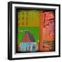 Mondrian Pop Montreal-Jean-François Dupuis-Framed Art Print