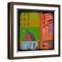 Mondrian Pop Montreal-Jean-François Dupuis-Framed Art Print