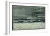 Mondschein Lloyd Bremen, Dampfer S.M.S Hohenzollern-null-Framed Giclee Print