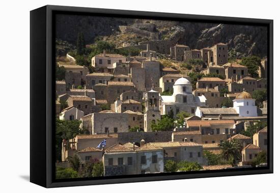 Monemvasia - Medieval Fortress in Greece.-De Visu-Framed Stretched Canvas