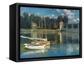 Monet: Argenteuil-Claude Monet-Framed Stretched Canvas