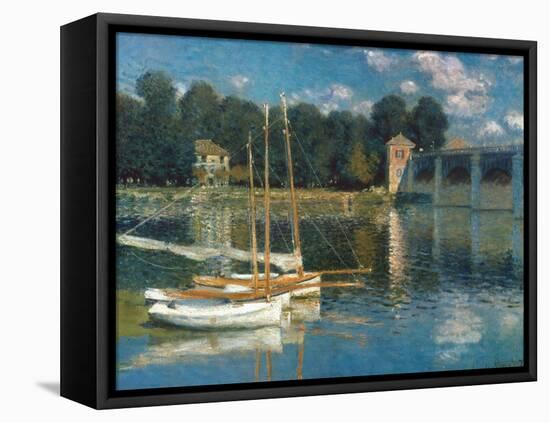 Monet: Argenteuil-Claude Monet-Framed Stretched Canvas