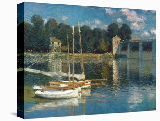 Monet: Argenteuil-Claude Monet-Stretched Canvas
