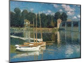 Monet: Argenteuil-Claude Monet-Mounted Premium Giclee Print
