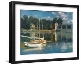 Monet: Argenteuil-Claude Monet-Framed Giclee Print