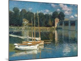 Monet: Argenteuil-Claude Monet-Mounted Giclee Print