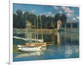 Monet: Argenteuil-Claude Monet-Framed Giclee Print