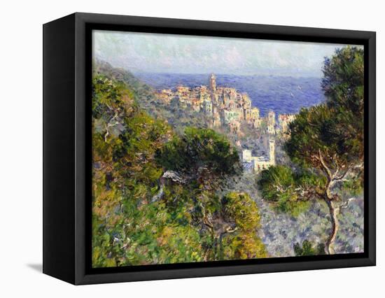 Monet: Bordighera, 1884-Claude Monet-Framed Stretched Canvas