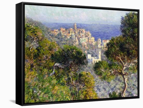 Monet: Bordighera, 1884-Claude Monet-Framed Stretched Canvas