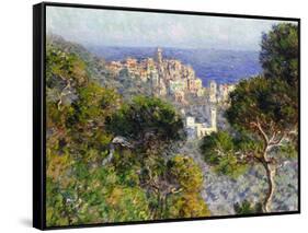 Monet: Bordighera, 1884-Claude Monet-Framed Stretched Canvas