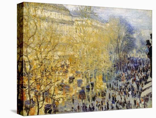 Monet: Carnival, 1873-Claude Monet-Stretched Canvas