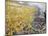 Monet: Carnival, 1873-Claude Monet-Mounted Premium Giclee Print