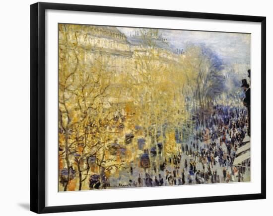 Monet: Carnival, 1873-Claude Monet-Framed Giclee Print