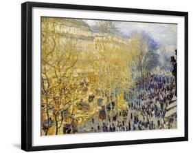 Monet: Carnival, 1873-Claude Monet-Framed Giclee Print