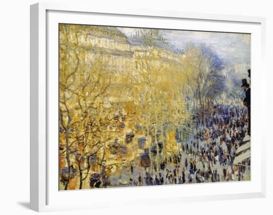 Monet: Carnival, 1873-Claude Monet-Framed Giclee Print