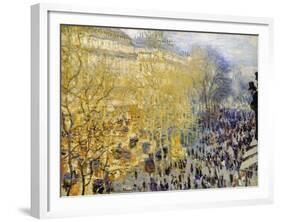 Monet: Carnival, 1873-Claude Monet-Framed Giclee Print