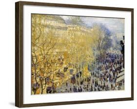 Monet: Carnival, 1873-Claude Monet-Framed Giclee Print