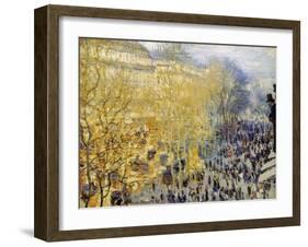 Monet: Carnival, 1873-Claude Monet-Framed Giclee Print