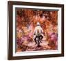 Monet Cat-Chameleon Design, Inc.-Framed Art Print