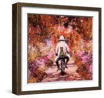 Monet Cat-Chameleon Design, Inc.-Framed Art Print