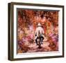 Monet Cat-Chameleon Design, Inc.-Framed Art Print