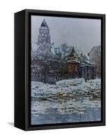 Monet: Church/Veth., 1879-Claude Monet-Framed Stretched Canvas