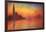 Monet Dusk Venice-Claude Monet-Framed Poster