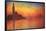 Monet Dusk Venice-Claude Monet-Framed Poster