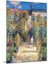 Monet: Garden/Vetheuil-Claude Monet-Mounted Giclee Print