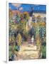 Monet: Garden/Vetheuil-Claude Monet-Framed Giclee Print