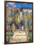 Monet: Garden/Vetheuil-Claude Monet-Framed Giclee Print